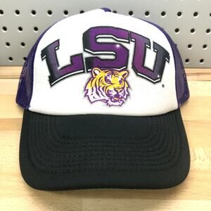 Louisiana State University LSU Tigers NCAA TOW In The Paint Trucker Hat NWT Cap